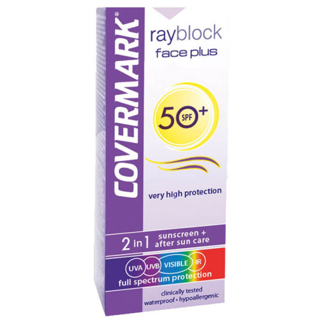 Rayblock face plus n spf50+ crema colorata